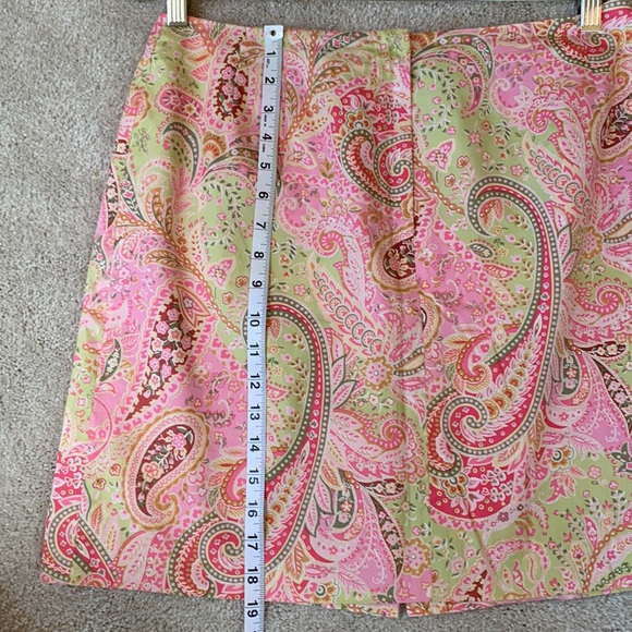 Talbots Paisley Skirt - Picture 4 of 4